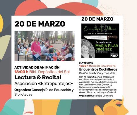 Literatura y tradición protagonizan mañana la programación del ciclo ELLAS con nuevas actividades culturales abiertas a la ciudadanía