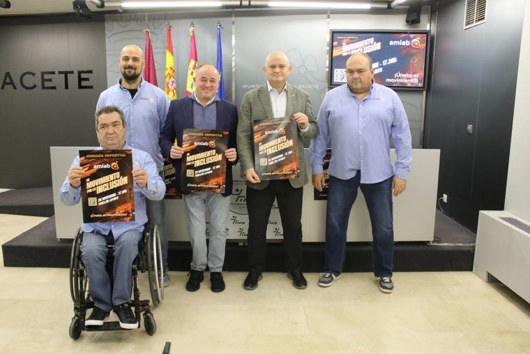 El concejal de Deportes anima a asistir a la jornada deportiva inclusiva organizada por Amiab con motivo del Día Internacional de las Personas con Discapacidad