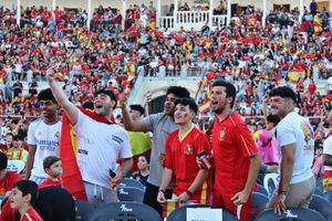 La pantalla gigante en la Plaza de Toros permitirá mañana a miles de albaceteños disfrutar animando juntos a la Selección