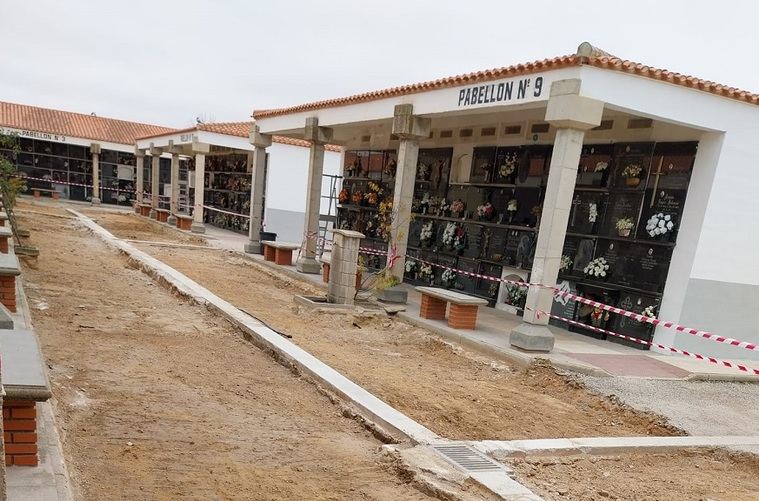 El Ayuntamiento construirá en el Cementerio un nuevo pabellón con 80 nichos para cubrir las necesidades futuras de enterramientos