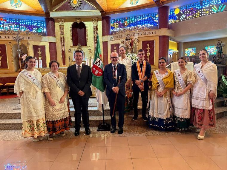 Pozo Cañada celebra su día grande en honor a San Juan Bautista con la presentación de la bandera oficial y la restauración de su patrimonio histórico
