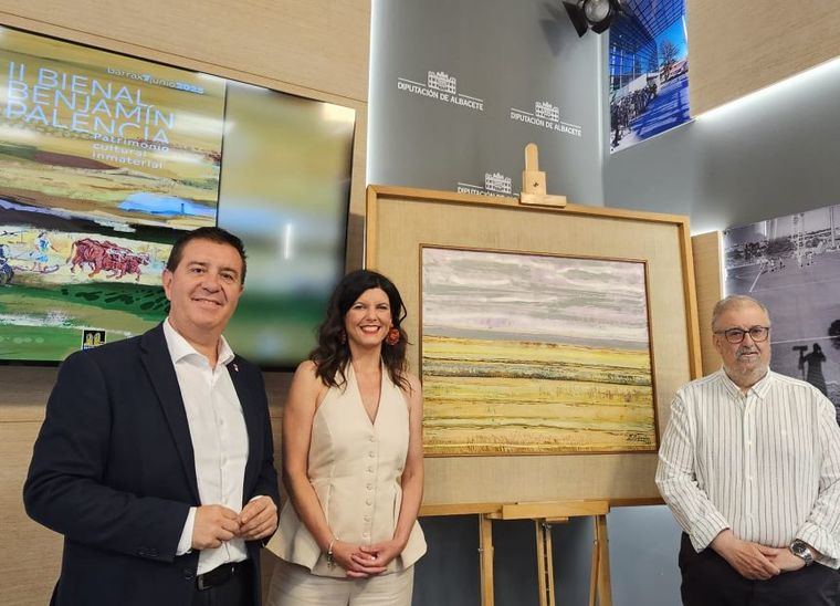 Barrax se prepara para celebrar la II Bienal Benjamín Palencia con el apoyo de la Diputación a través de Cultural Albacete
 