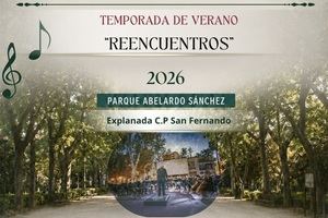 Elena Serrallé invita a disfrutar de los conciertos de la Banda Sinfónica Municipal que volverán a protagonizar las noches de verano en el Parque Abelardo Sánchez