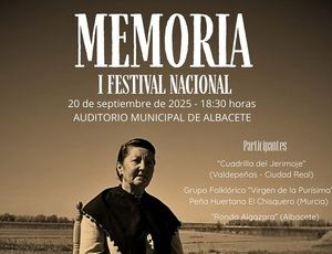 Elena Serrallé afirma que el I Festival Nacional ‘Memoria’ situará a Albacete “como referente cultural y solidario” en apoyo a las familias afectadas por el Alzheimer