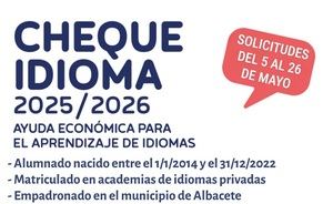 Ya están publicados los listados provisionales de las ayudas al Cheque Idioma, para el que se han presentado 1.624 solicitudes, un 34% más que el curso pasado