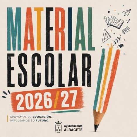 Desde el próximo lunes pueden solicitarse las ayudas del Ayuntamiento para material escolar, que este curso aumentan su dotación en un 30% hasta alcanzar los 140.000 euros