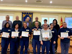 La Junta clausura en Munera un Taller Plus de ‘Operaciones auxiliares de acabados rígidos y urbanización’ que se ha desarrollado gracias a una subvención de 132.000 euros