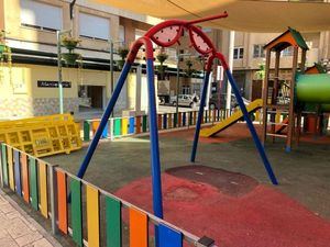 El Grupo Municipal Socialista denuncia el abandono del columpio para niños en silla de ruedas de Franciscanos y el incumplimiento de la moción para parques inclusivos