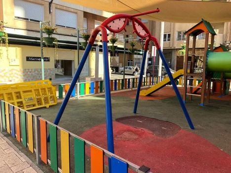 El Grupo Municipal Socialista denuncia el abandono del columpio para niños en silla de ruedas de Franciscanos y el incumplimiento de la moción para parques inclusivos