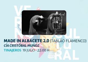 El arte del flamenco se abre paso en Tinajeros con ‘Made in Albacete 2.0’ de la mano de la Compañía Cristóbal Muñoz