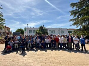 Francisco Navarro agradece a los moteros solidarios de Km Solidarity que “hayan venido a Asprona para apoyar su labor de inclusión e integración"