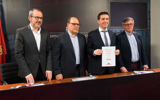 Presentación de los Presupuestos de la Diputación Provincial de Albacete