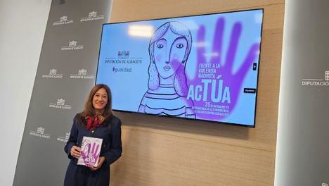 La Diputación de Albacete llama a la acción en el 25N con la campaña ‘Ante la violencia machista, ACTÚA’