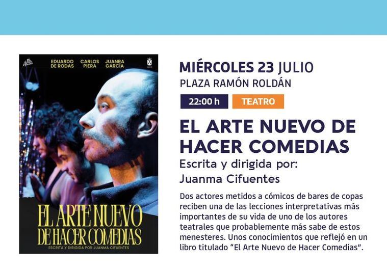 La Plaza Ramón Roldán se convierte en escenario de ‘El Arte Nuevo de Hacer Comedias’