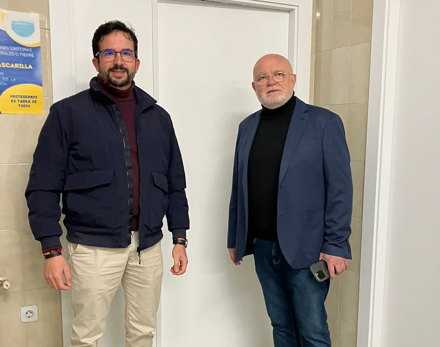 La Junta impulsa en el Consultorio Médico de Alcalá del Júcar trabajos de mejora de la eficiencia energética