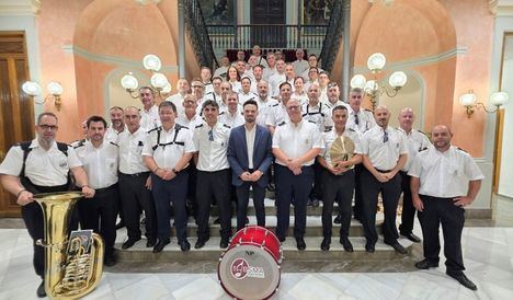 La Diputación de Albacete abre sus puertas a la Banda Sinfónica Municipal y reivindica la música como “motor cultural de la provincia”