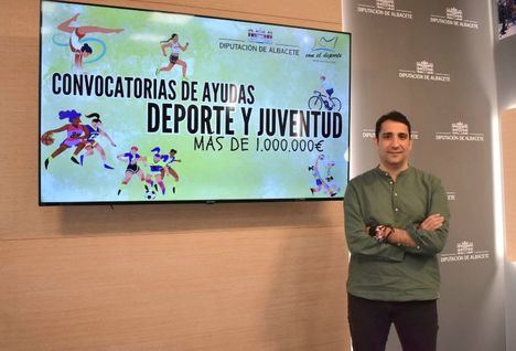 La Diputación de Albacete moviliza más de un millón de euros en 11 convocatorias de ayudas para seguir fortaleciendo la actividad deportiva y juvenil en la provincia: “Una inversión histórica”