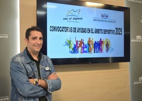 La Diputación de Albacete dispone cerca de 600.000 euros en ayudas deportivas para ayuntamientos y clubes de la provincia