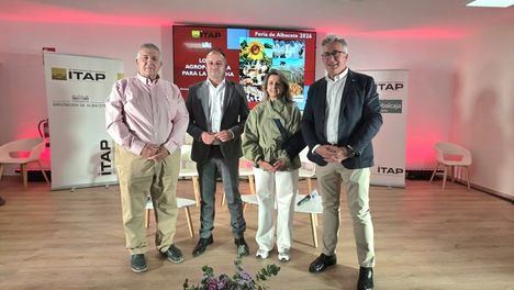 El stand de la Diputación de Albacete en la Feria acoge la Lonja Agropecuaria para La Mancha