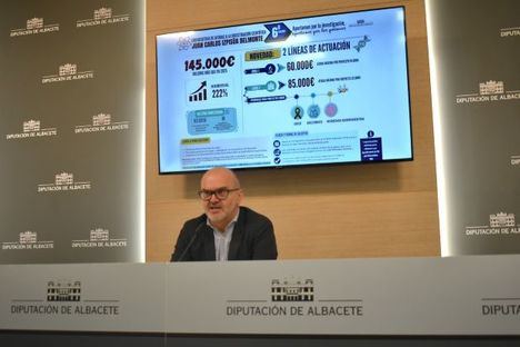 La Diputación de Albacete refuerza su compromiso con la investigación sociosanitaria con un presupuesto récord de 145.000 euros para sus ayudas Juan Carlos Izpisúa Belmonte