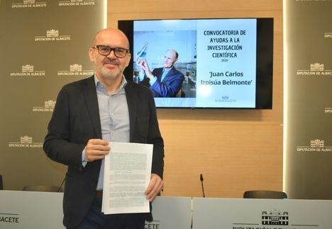 La Diputación de Albacete incrementa en un 50% el presupuesto para sus ayudas a la investigación científica ‘Juan Carlos Izpisúa Belmonte’, que se pueden solicitar desde el 24 de abril