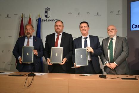 El Gobierno de Cabañero refuerza su apoyo a la agricultura con la renovación del convenio entre el ITAP, la Consejería y la UCLM para seguir desarrollando ‘RetoAgua CLM’