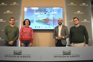 Corral-Rubio, Higueruela y Pétrola acogen, del 31 de enero al 2 de febrero, el II Festival Comarcal de las Aves aspirando a convertirse en un referente ornitológico en el sureste español con el apoyo de la Diputación