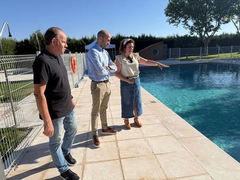La Diputación de Albacete hace posible la reforma de la piscina municipal de Navas de Jorquera para su apertura este verano en las mejores condiciones