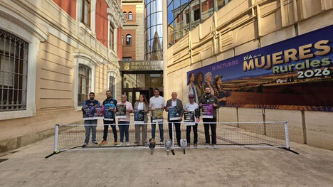 La Diputación de Albacete impulsa el primer Circuito Provincial de Pickleball, que recorrerá seis localidades para acercar este deporte emergente a toda la provincia