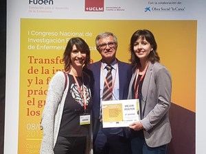 Enfermeras de Albacete ganan el premio a mejor póster en el Congreso Nacional de Investigación de Enfermería Asistencial