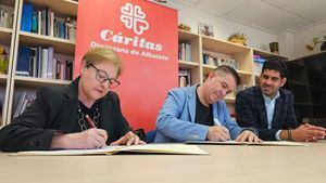 La Diputación de Albacete refuerza su compromiso con Cáritas destinando 240.000 euros a atender a más de 5.200 personas e impulsar un proyecto pionero en Villarrobledo