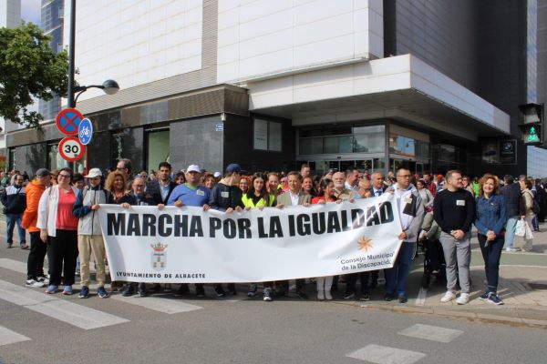 La 17º Marcha por la Igualdad se celebrará el 14 de mayo en nuestra ciudad para sensibilizar a la población y reivindicar la accesibilidad, igualdad e inclusión de las personas con discapacidad