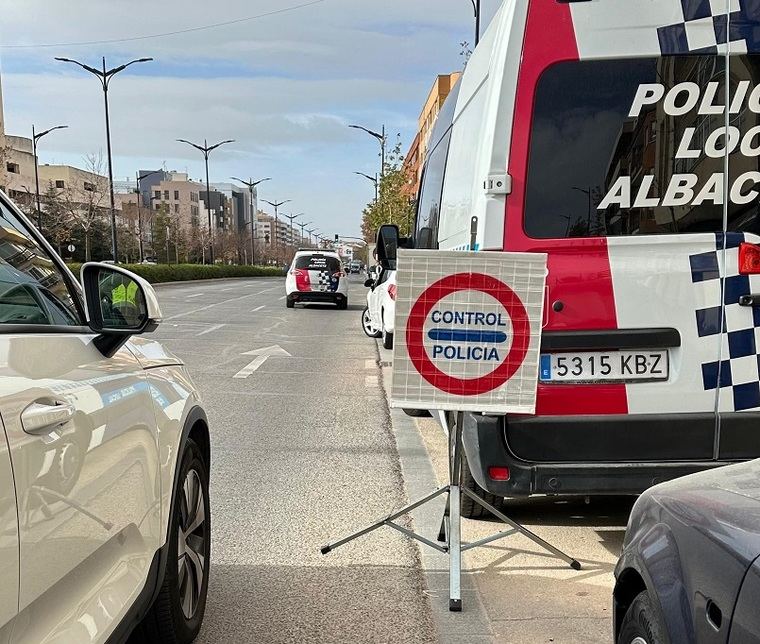 La Policía Local de Albacete participa en la Campaña de Control y Vigilancia sobre Alcohol y Drogas que tendrá lugar del 14 al 20 de julio en su firme compromiso con la Seguridad Vial
