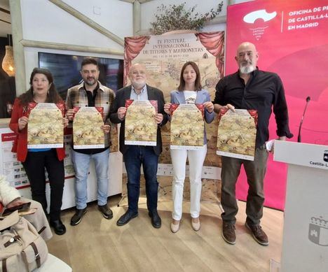 El IV Festival Internacional de Títeres y Marionetas de Chinchilla se va de gira con el apoyo del gobierno de Castilla-La Mancha