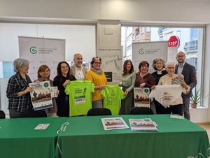 La Diputación de Albacete reitera su respaldo a la Ruta Pantanera en Almansa, agradeciendo la labor de la AECC y visibilizando esta enfermedad