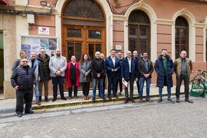 Cabañero y Valera detallan a alcaldes y alcaldesas de La Manchuela la inversión de 10 millones de euros que “revolucionará” la conexión por carretera en la comarca 