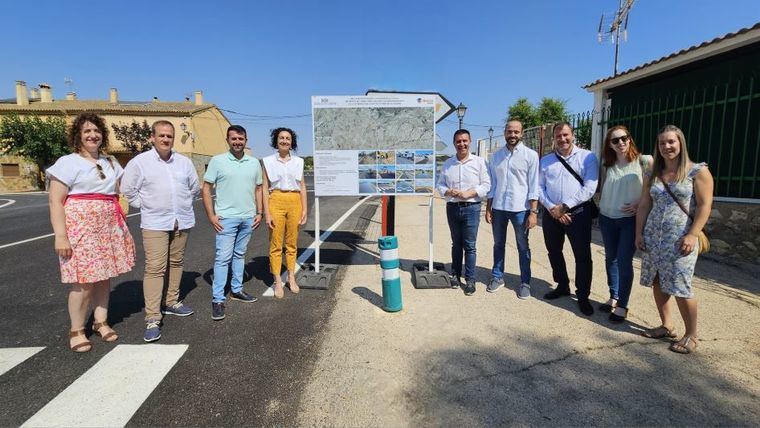 La Diputación de Albacete atiende una demanda histórica en Hoya Gonzalo con la actuación integral en su variante de acceso AB-219
 