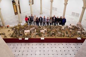 Letur ‘se cuela’ en el Belén Monumental de la Diputación de Albacete, al frente de una Ruta Provincial de Belenes que sigue creciendo