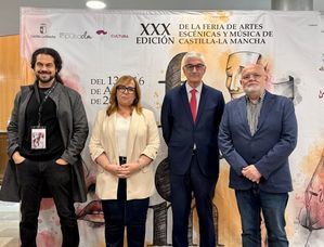 Alberto Reina destaca la colaboración institucional en la apertura de la Feria de Artes Escénicas de Castilla-La Mancha en Albacete