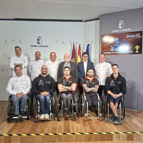 Junta y Ayuntamiento desean la mejor de las suertes al BSR Amiab para una final four en la que aspiran a proclamarse campeones de Europa por quinta vez consecutiva