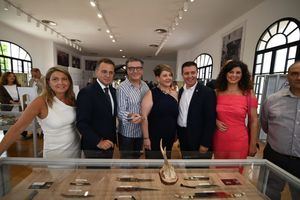 El alcalde reafirma su compromiso inequívoco con Aprecu y el sector cuchillero de Albacete y destaca la gran identidad y proyección que este sector da siempre a la imagen de nuestra ciudad