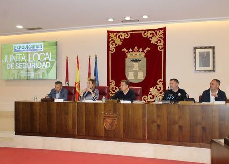 La Junta Local de Seguridad se reúne para coordinar la actuación de los efectivos de las diferentes administraciones durante la celebración de la XLI Feria Expovicaman