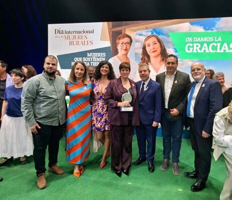 Ruiz Santos felicita a la alcaraceña, Milagros Gaitano, reconocida como ‘Mujer Rural 2025’ por la provincia de Albacete