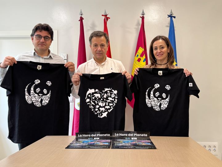 El Ayuntamiento de Albacete se suma a la ‘Hora del Planeta’ 2025 apagando las luces de sus principales edificios y monumentos para reiterar su compromiso con el medio ambiente