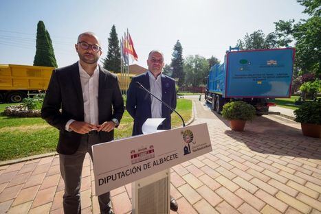 La Diputación de Albacete dota de más recursos económicos, más frecuencias y rutas y nuevos vehículos la recogida selectiva de residuos para los ayuntamientos de la provincia