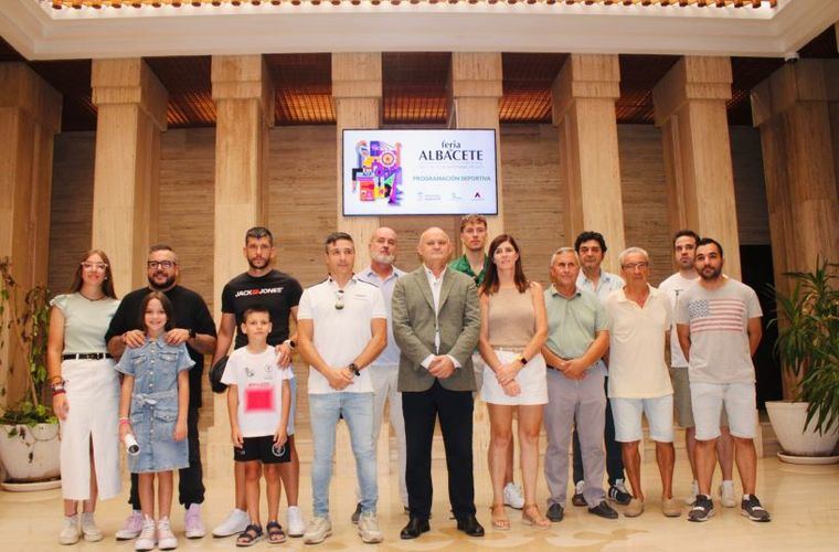 Villaescusa subraya que la Feria Deportiva 2025 cuenta con más de medio centenar de actividades y convertirá a Albacete en un “referente nacional que une tradición y deporte”