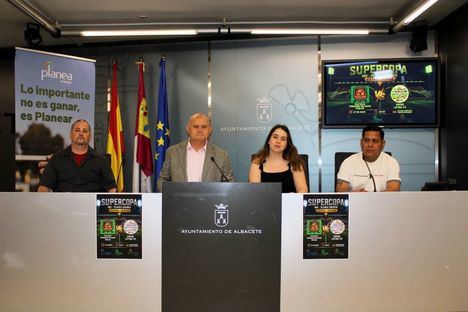 Villaescusa anima a disfrutar de la “gran fiesta del fútbol local” que por tercer año acogerá el ‘Carlos Belmonte’ en la final de la Supercopa Senior de los Juegos Deportivos Municipales