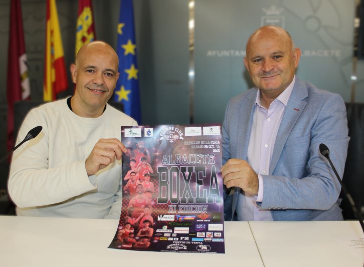 Villaescusa destaca la colaboración del IMD en el III ‘Albacete Boxea’ que congregará a más de 1.000 asistentes y nos situará en el “epicentro” de este deporte olímpico a nivel nacional