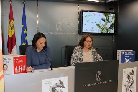 Llanos Navarro invita a la ciudadanía a disfrutar de la programación de la 29 Primavera Solidaria, dedicada este año a la Paz, para seguir avanzando hacia un mundo mejor y más justo
