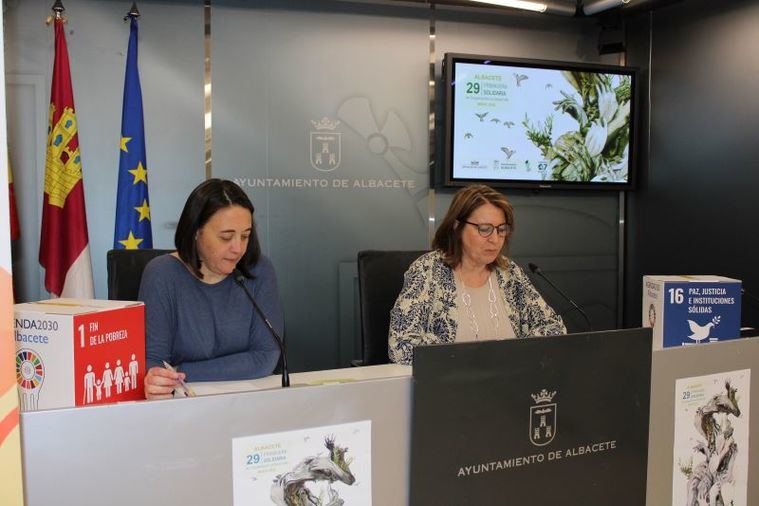 Llanos Navarro invita a la ciudadanía a disfrutar de la programación de la 29 Primavera Solidaria, dedicada este año a la Paz, para seguir avanzando hacia un mundo mejor y más justo